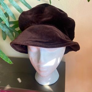 VINTAGE Velvet Bucket Hat